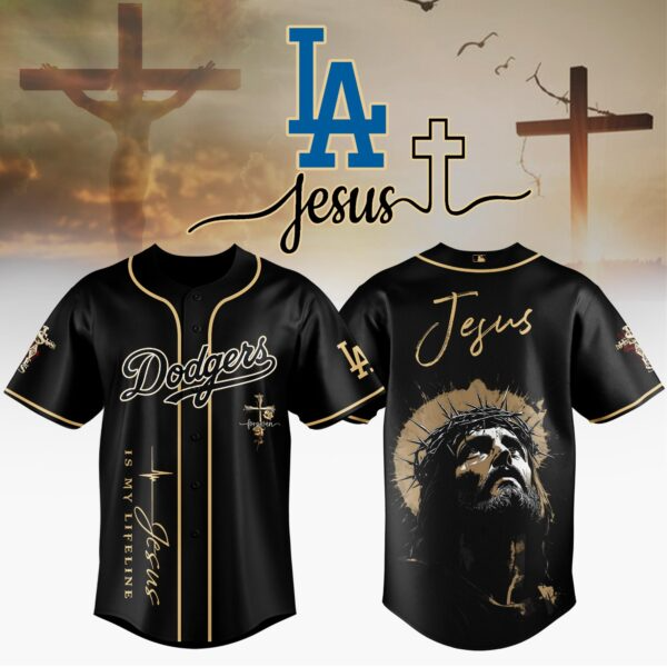 Los Angeles Dodgers MLB x Jesus Jersey Limited Edition