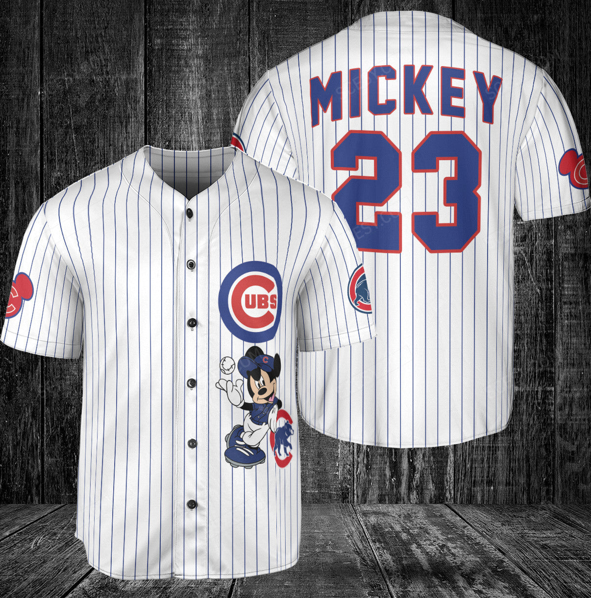 Chicago Cubs Mickey White Baseball Jersey