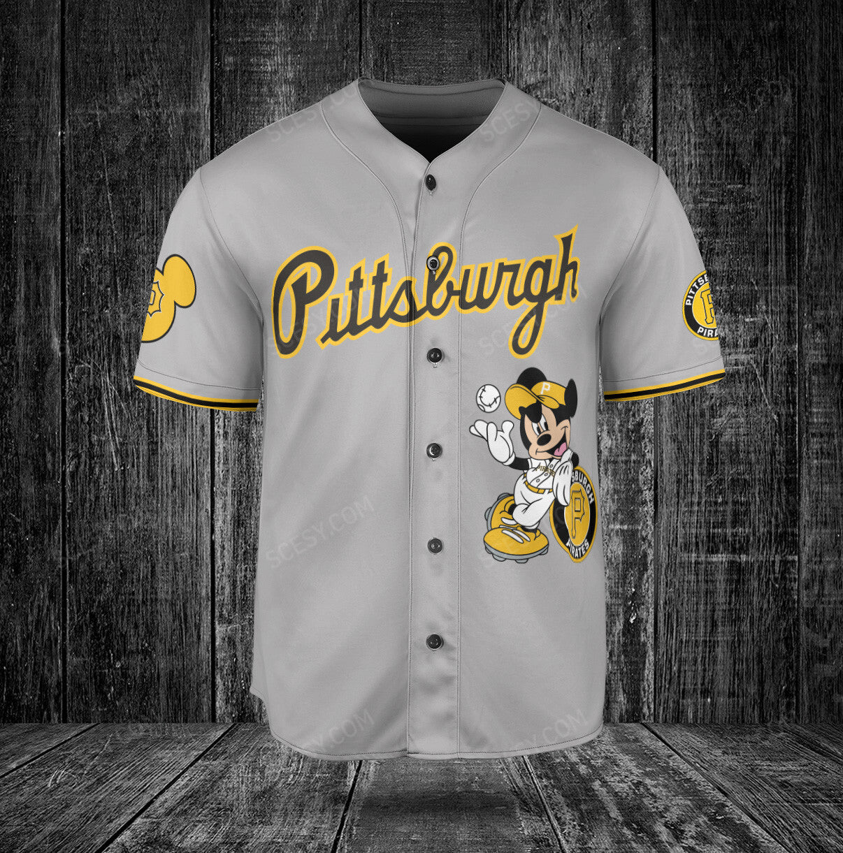 Pittsburgh Pirates Mickey Gray Baseball Jersey