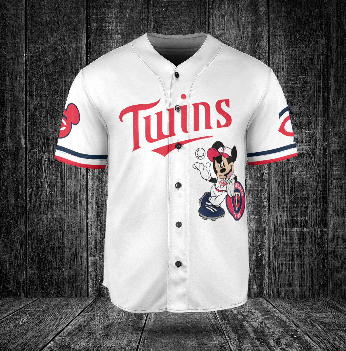 Minnesota Twins Mickey White Baseball Jersey