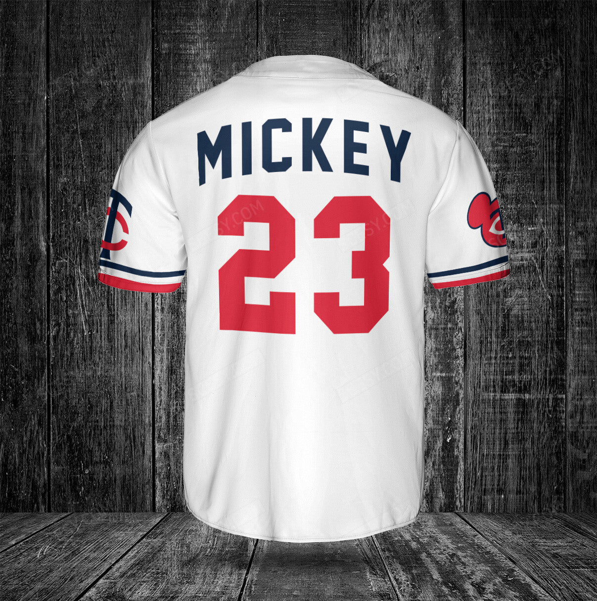 Minnesota Twins Mickey White Baseball Jersey