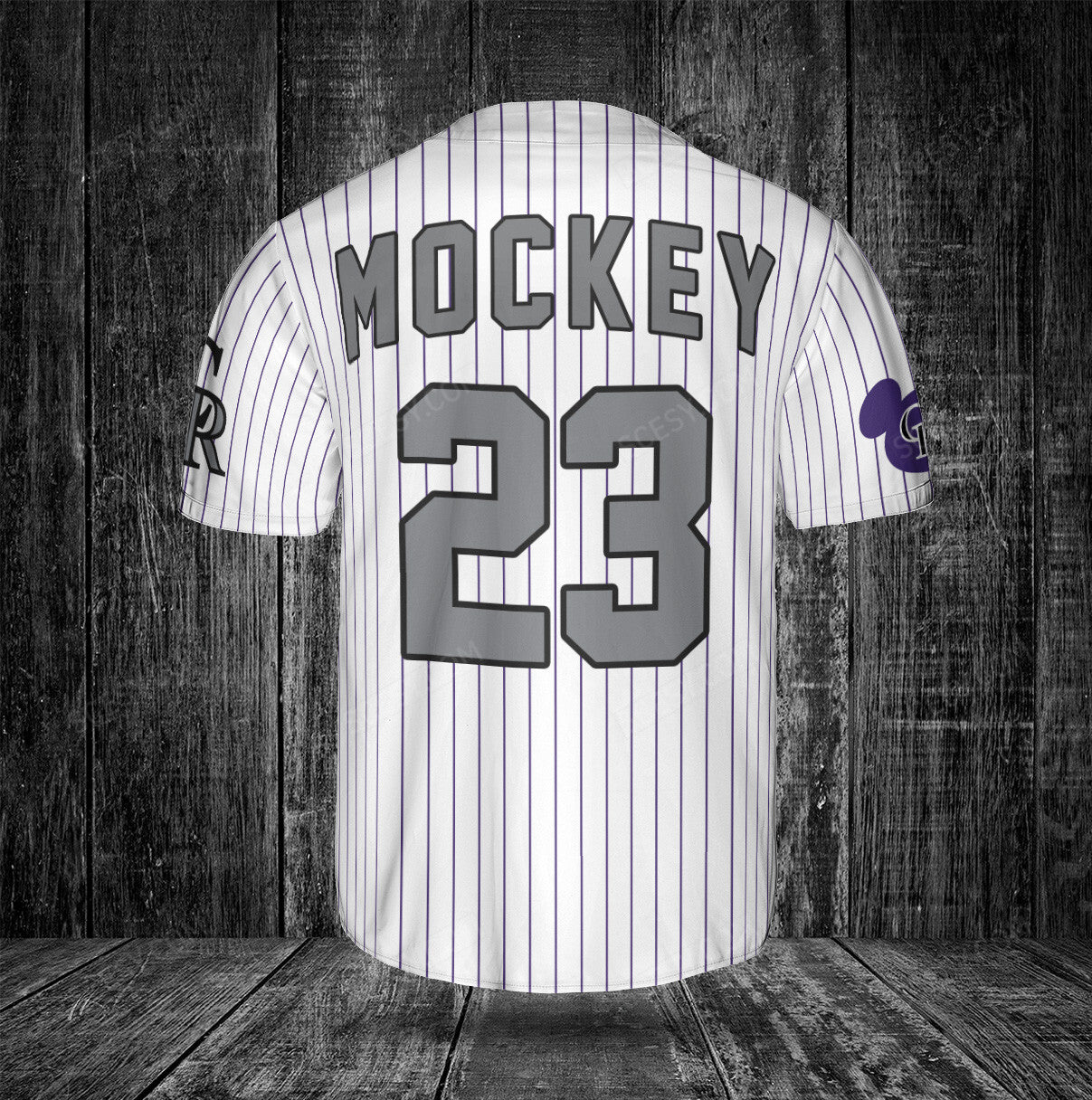 Colorado Rockies Mickey White Baseball Jersey