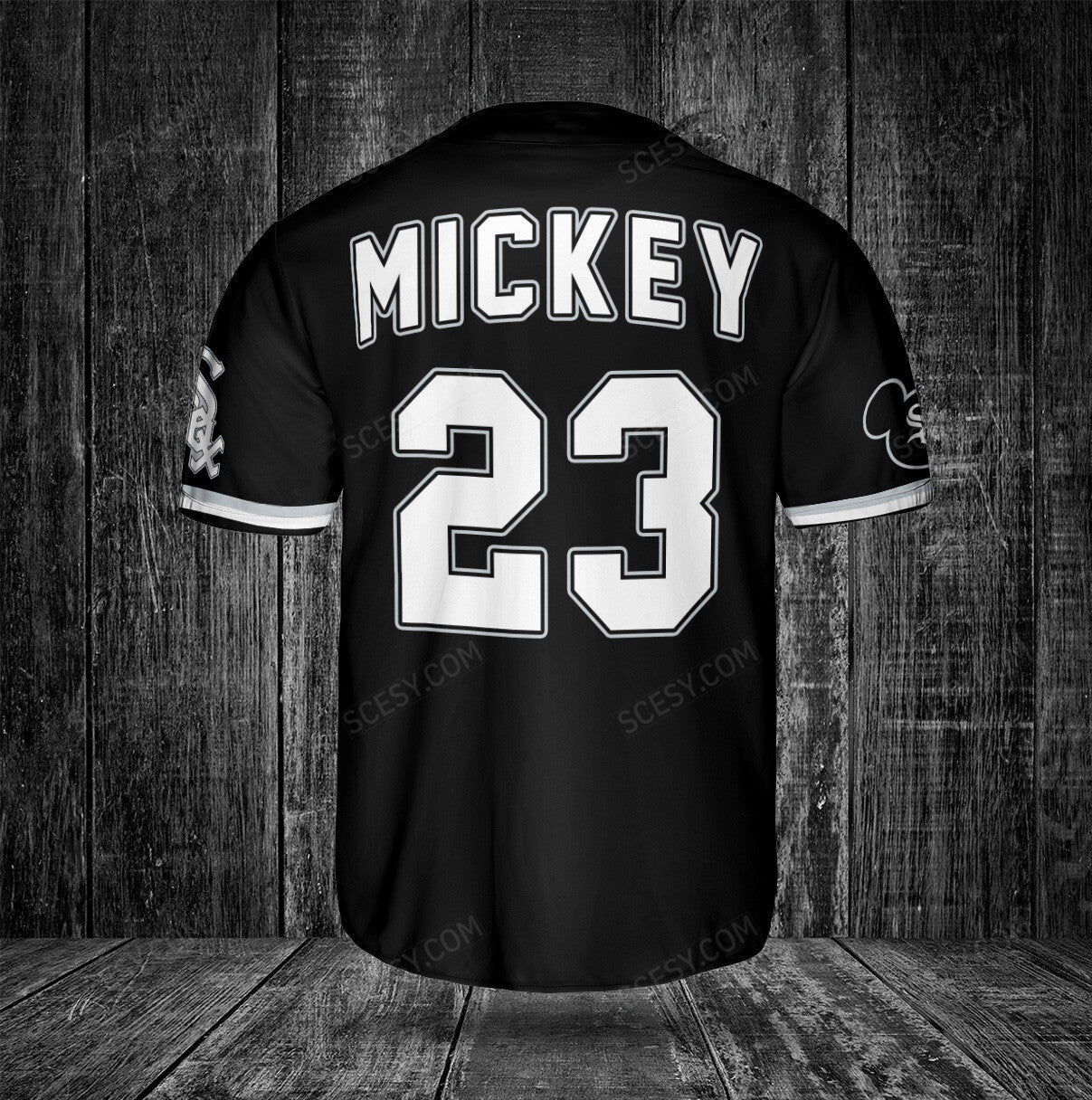 Chicago White Sox Mickey Black Baseball Jersey