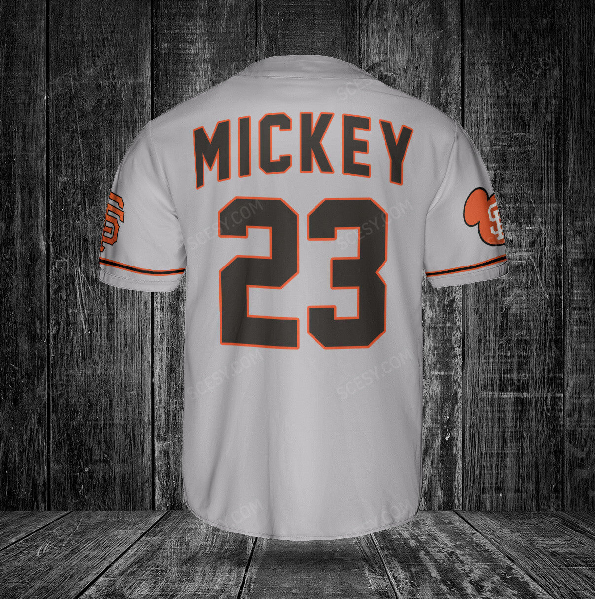 San Francisco Giants Mickey Gray Baseball Jersey