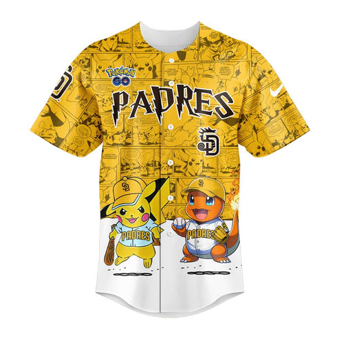 San Diego Padres x Pokémon GO Jersey