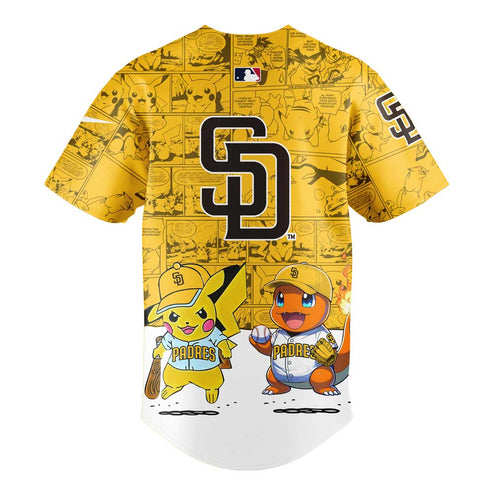 San Diego Padres x Pokémon GO Jersey