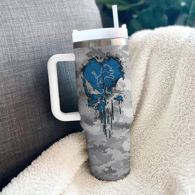 Personalized Detroit Lions NFL Tumbler 40Oz For Fan - Limited Edition