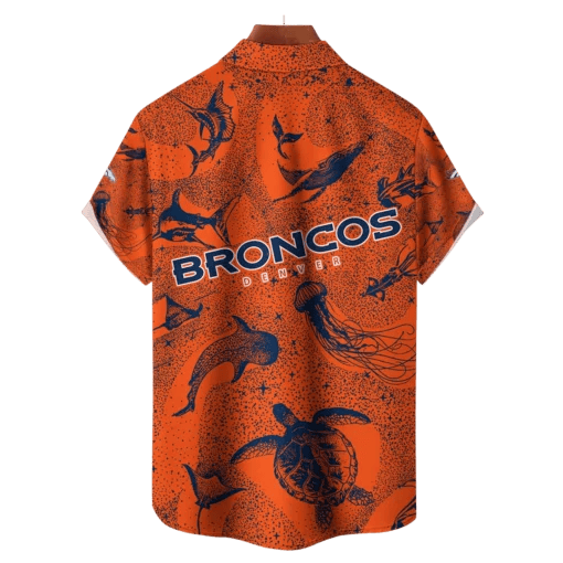 Denver Broncos NFL Celestial Oceans Hawaiian Shirt - Welcome to 2 Aloha