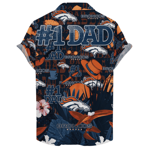 Denver Broncos Hawaiian Father’s Day For Dad Grandpa Version 2 NFL - Welcome to 2 Aloha
