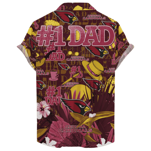 Arizona Cardinals Hawaiian Father’s Day For Dad Grandpa Version 2 NFL - Welcome to 2 Aloha