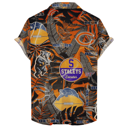 Chicago Bears Hawaiian Retro “Logo Revolutions” NFL - Welcome to 2 Aloha