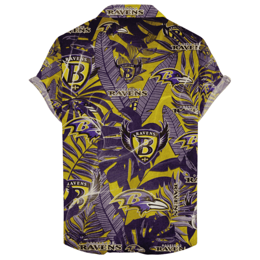 Baltimore Ravens Hawaiian Retro “Logo Revolutions” NFL - Welcome to 2 Aloha