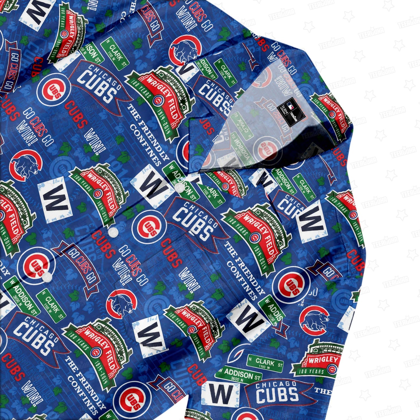 Chicago Cubs Wrigley Field Hawaiian Shirt - Welcome to 2 Aloha