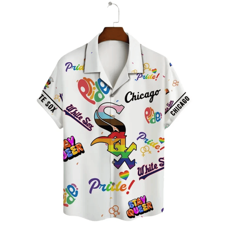 Chicago White Sox Happy Pride Month Hawaiian Shirt - Welcome to 2 Aloha