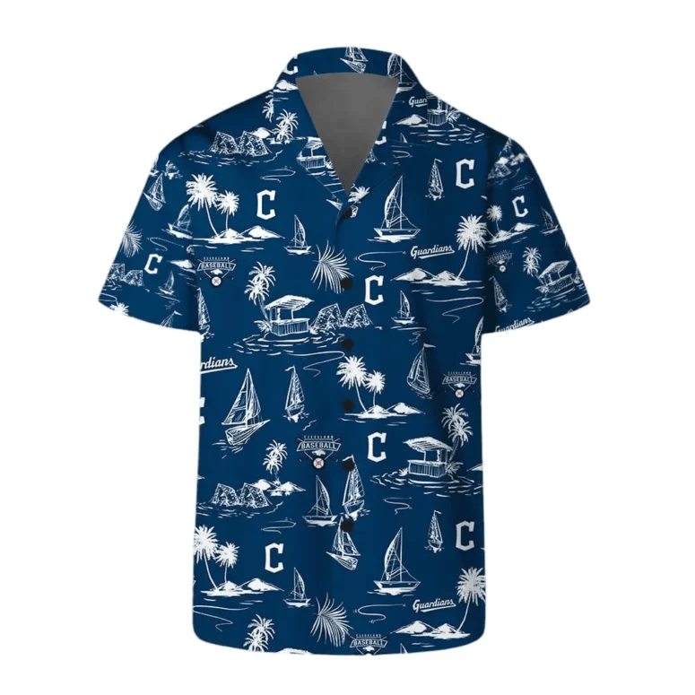 Cleveland Guardians Nautical Adventure Hawaiian Shirt - Welcome to 2 Aloha