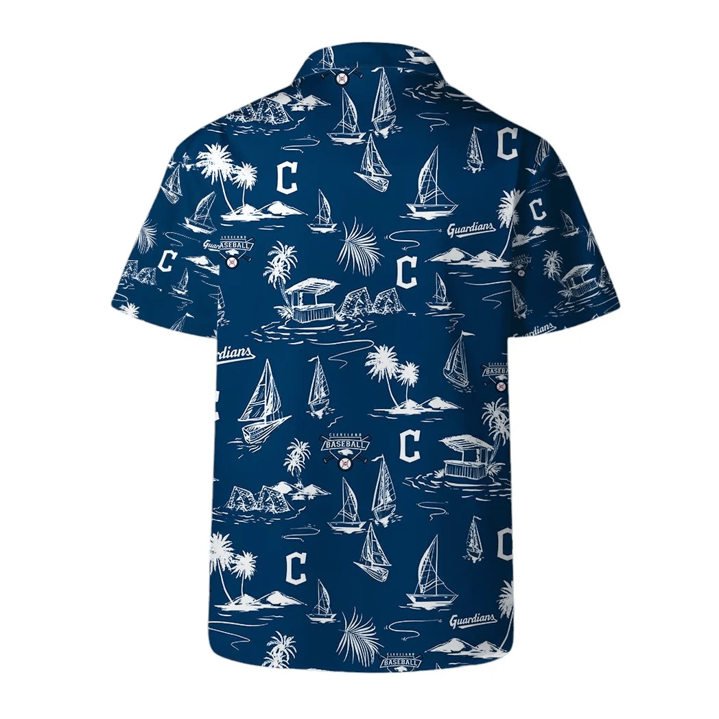 Cleveland Guardians Nautical Adventure Hawaiian Shirt - Welcome to 2 Aloha