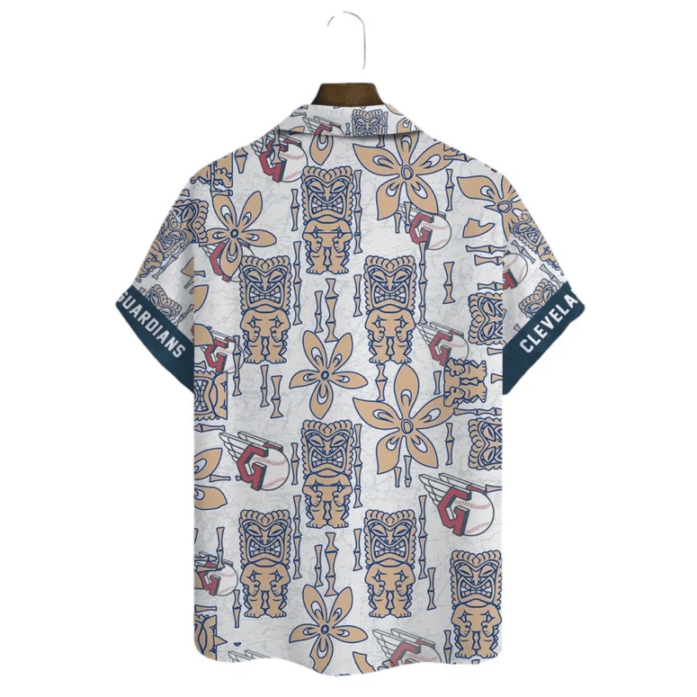 Cleveland Guardians Tiki Aloha Hawaiian Shirt - Welcome to 2 Aloha