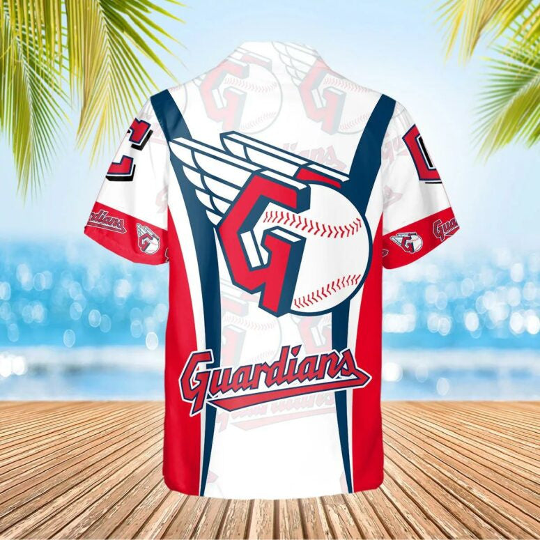 Cleveland Guardians Team Collage Hawaiian Shirt - Welcome to 2 Aloha