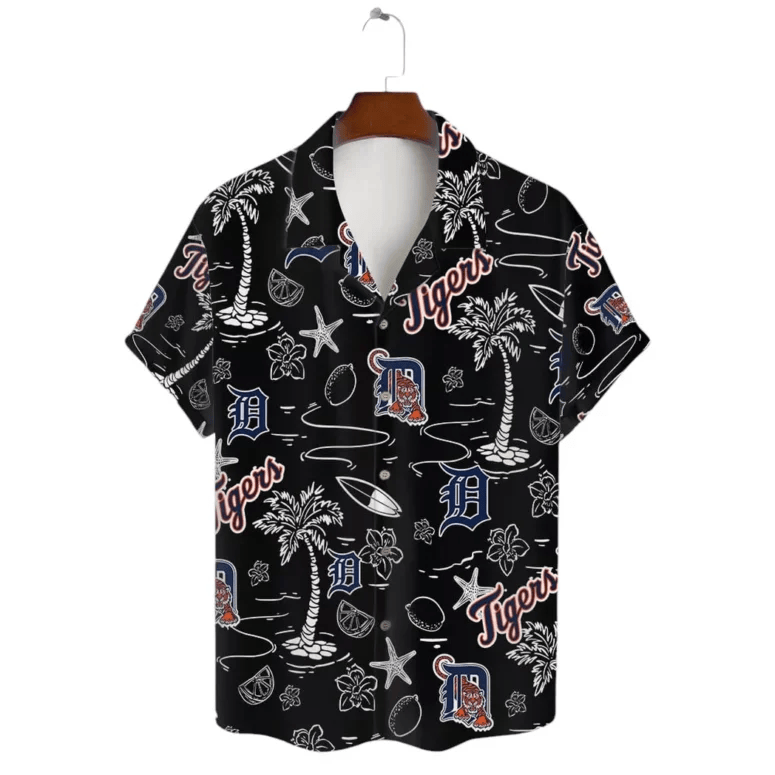 Detroit Tigers Island Vibes Hawaiian Shirt - Welcome to 2 Aloha