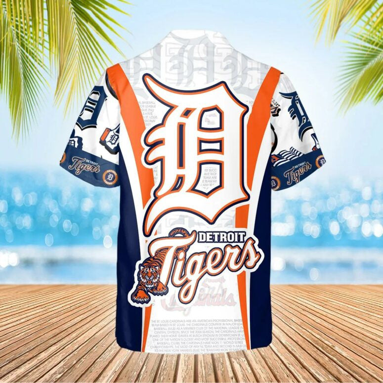 Detroit Tigers Legends Collage Hawaiian Shirt - Welcome to 2 Aloha