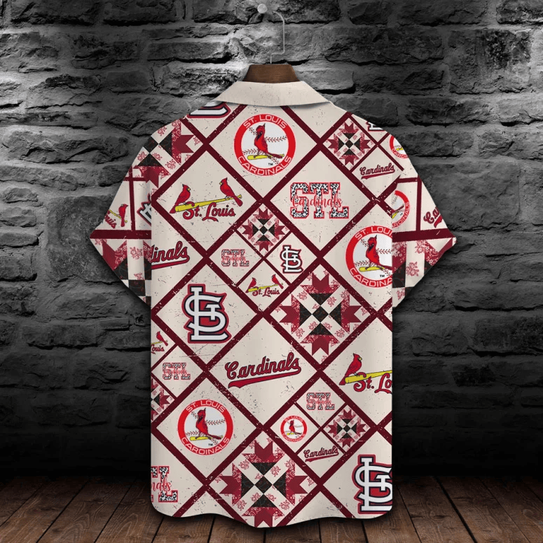 St. Louis Cardinals Quilt Patch Hawaiian Shirt - Welcome to 2 Aloha