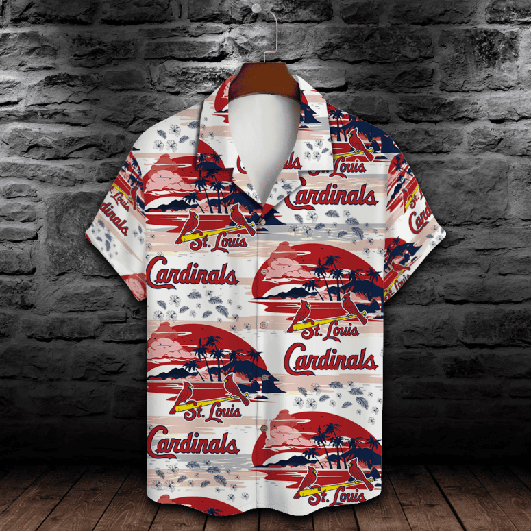 St. Louis Cardinals Sunset Beach Hawaiian Shirt - Welcome to 2 Aloha