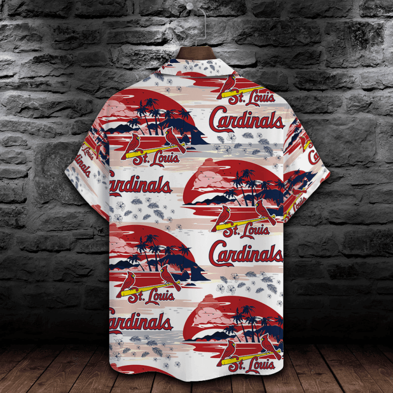 St. Louis Cardinals Sunset Beach Hawaiian Shirt - Welcome to 2 Aloha