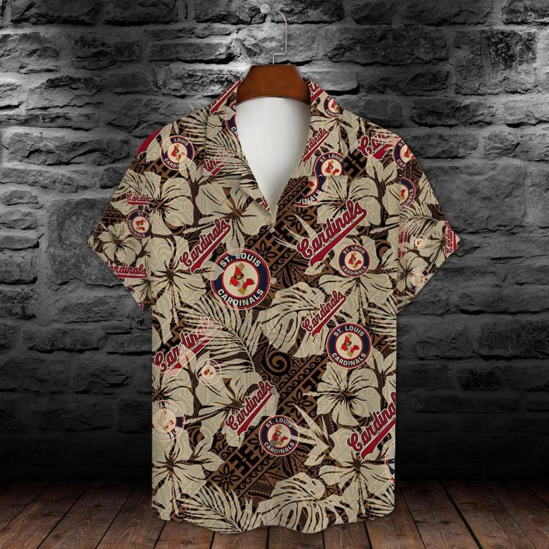 St. Louis Cardinals Tropical Tribal Hawaiian Shirt - Welcome to 2 Aloha