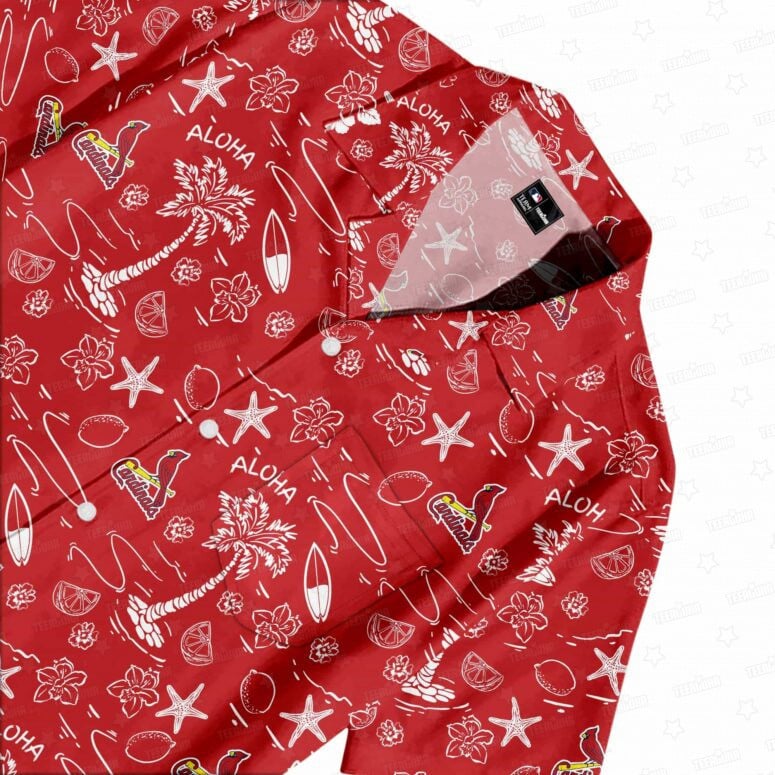 St. Louis Cardinals Aloha Paradise Hawaiian Shirt - Welcome to 2 Aloha