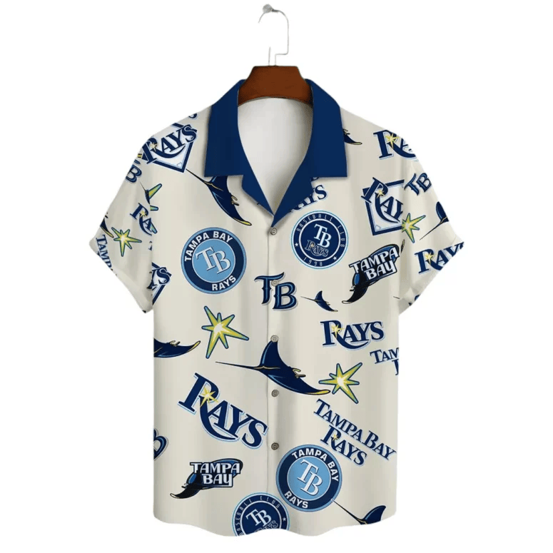 Tampa Bay Rays Classic Logo Hawaiian Shirt - Welcome to 2 Aloha