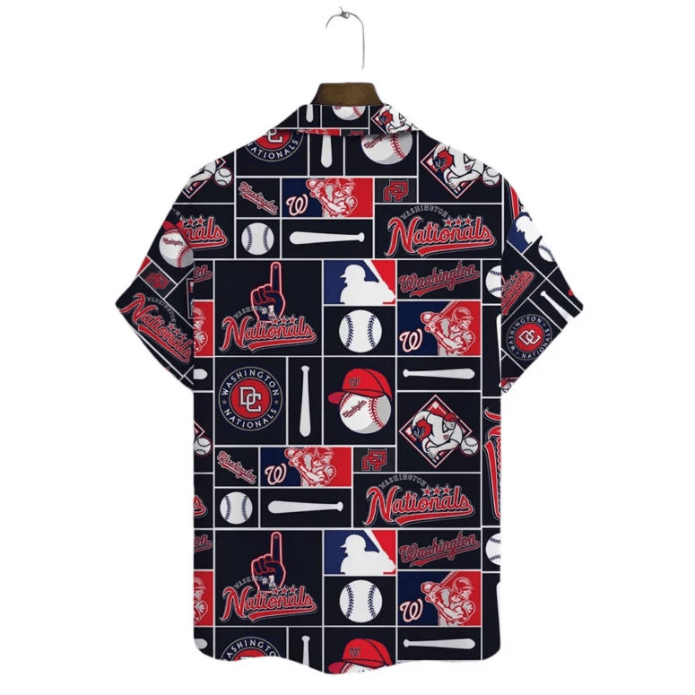 Washington Nationals Funny Icon Hawaiian Shirt - Welcome to 2 Aloha