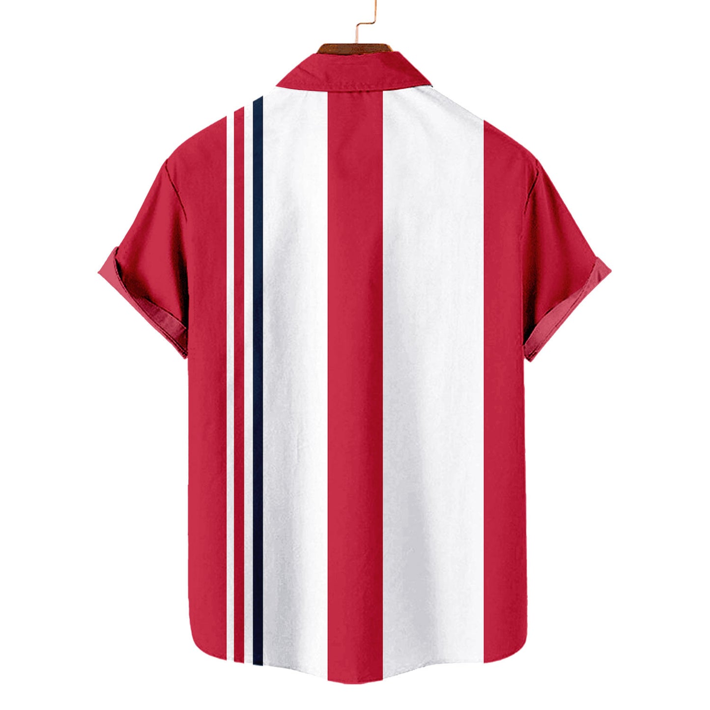 St. Louis Cardinals Striped Short Hawaiian Shirt MLB S1 - Welcome to 2 Aloha