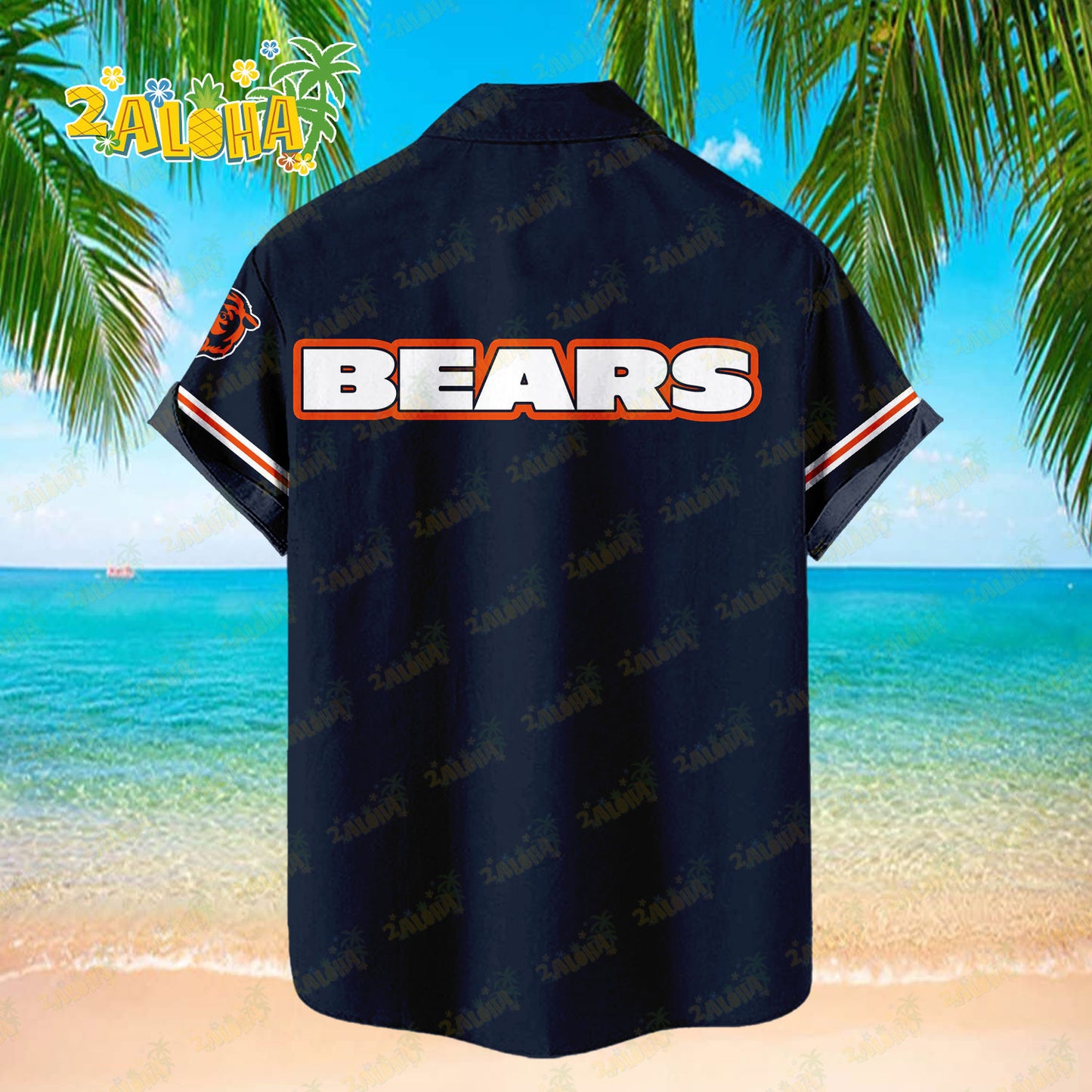 Chicago Bears | Classic Color Hawaiian Shirt NFL S3 - Welcome to 2 Aloha