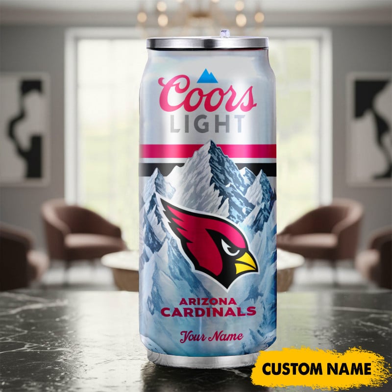 Atlanta Falcons American Football & CoorsLight Can Tumbler Custom Any Name Gifts