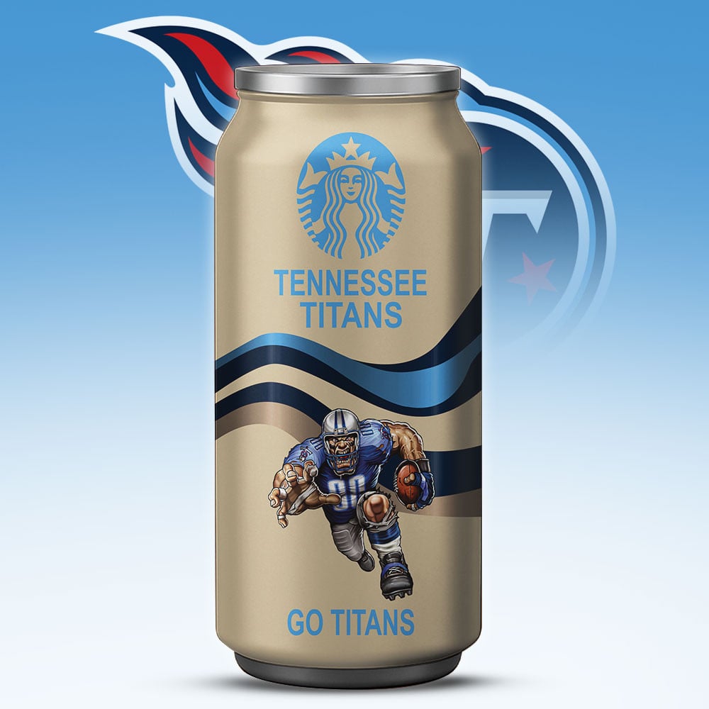 Tennessee Titans Starbucks x NFL Can Tumbler