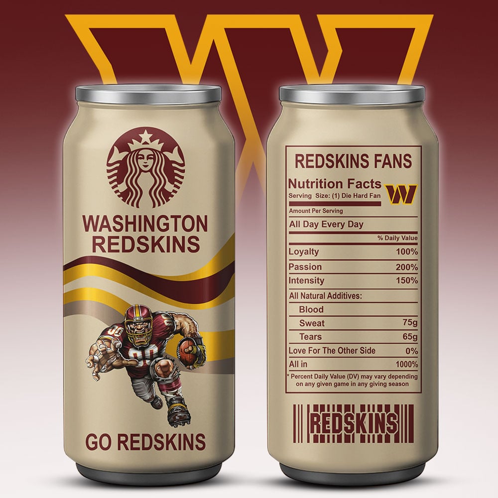 Washington Commanders Starbucks x NFL Can Tumbler