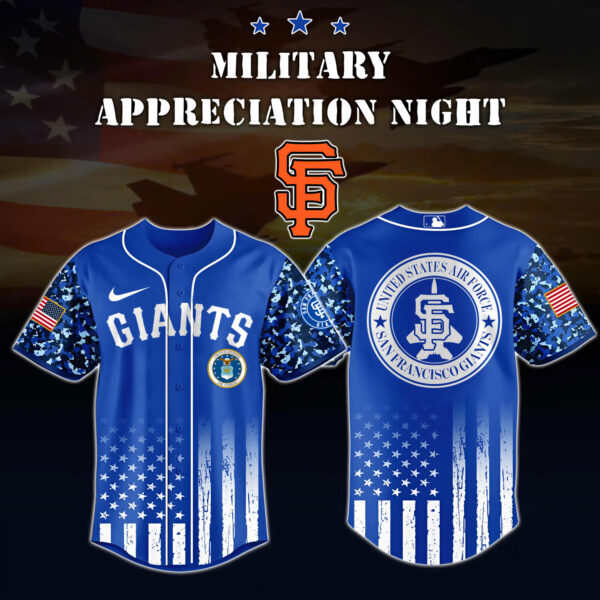 San Francisco Giants x US Air Force Appreciation Special Edition Jersey