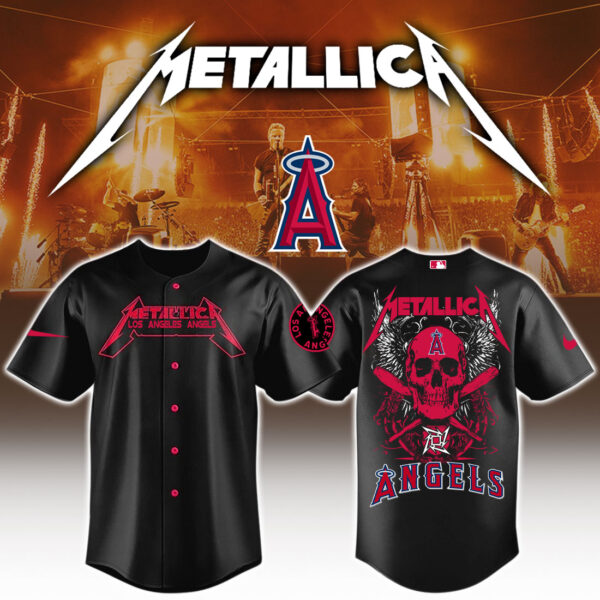 Los Angeles Angels MLB x Metallica Edition Jersey