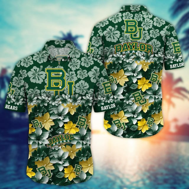 Baylor Bears 2 Hawaiian Shirt Trending Summer. Gift For Fan FBS 502MC-HS035
