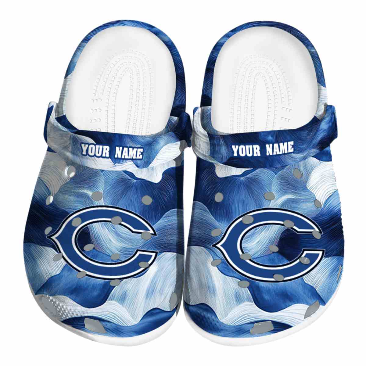 Best Gift for Chicago Bears Fan - Custom Clog 502MC-CR011