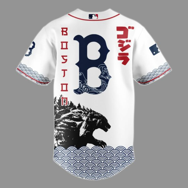 Godzilla x Boston Red Sox Japan Edition Jersey 2025
