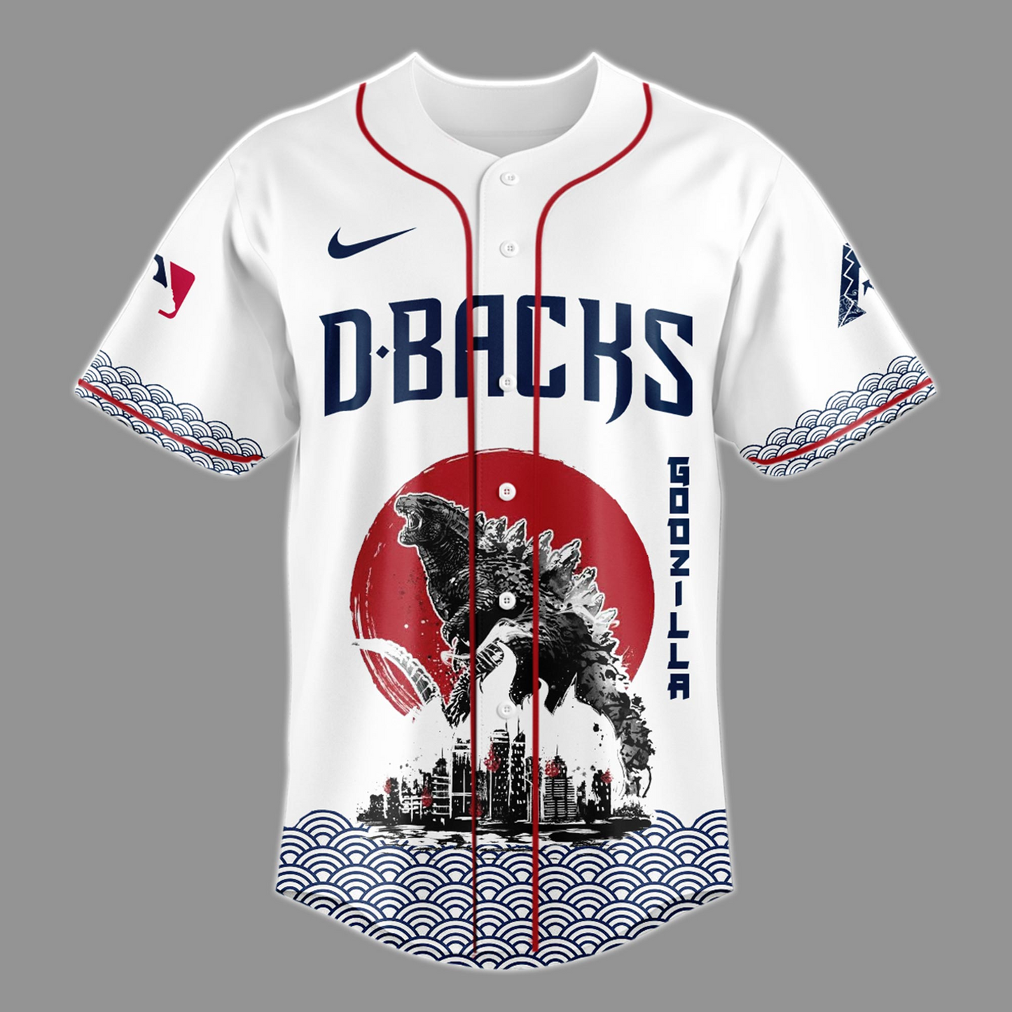 Godzilla x Arizona Diamondbacks Japan Edition Jersey 2025