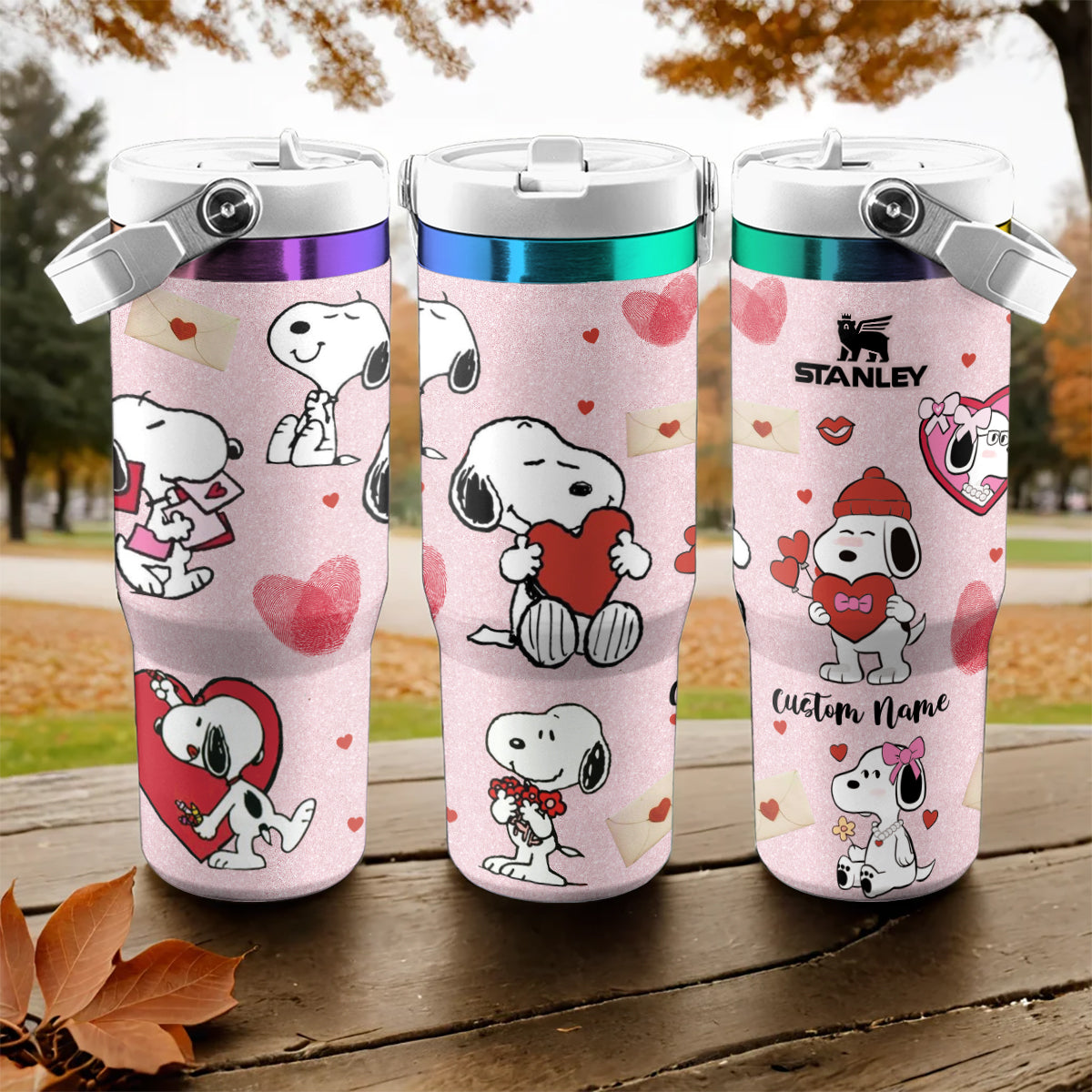 Custom Couple Name IceFlow 40oz Tumbler - 411MC-TB001
