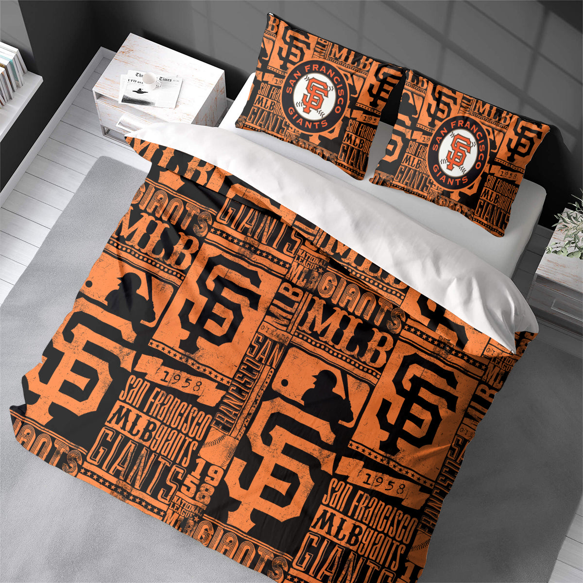 MLB San Francisco Giants Bedding Set Limited