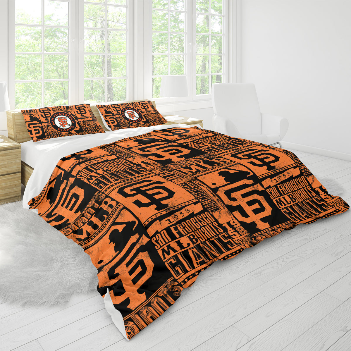 MLB San Francisco Giants Bedding Set Limited