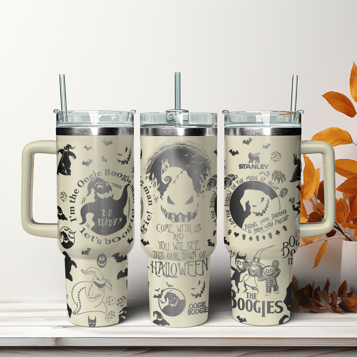 Oogie Boogie Man Nightmare 40oz Tumbler