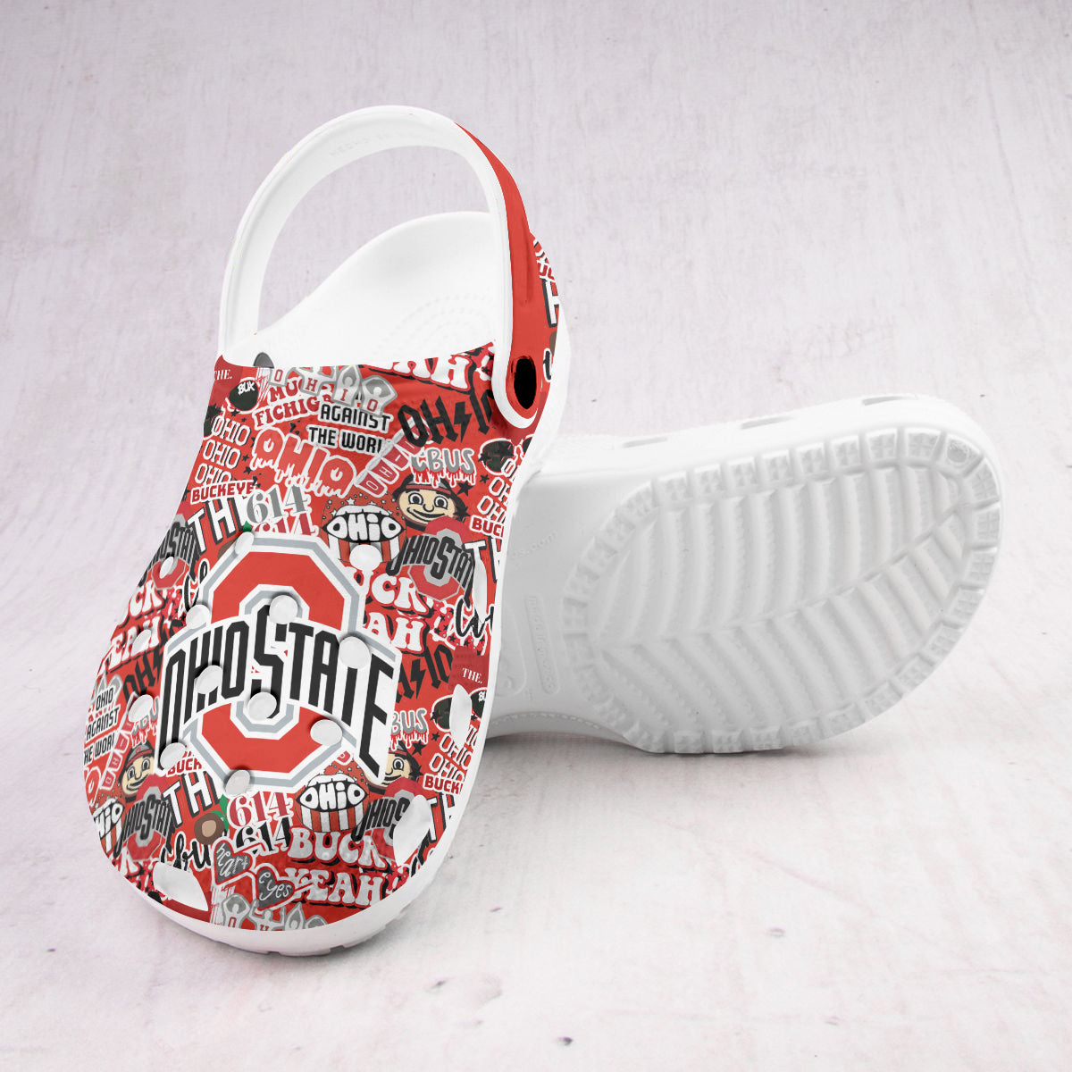 Ohio State Buckeyes NCAA Sport Clogs Shoes - 503HLHNCR001