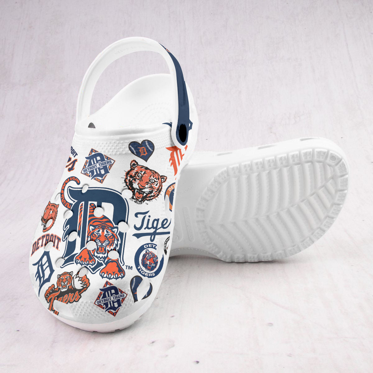 Detroit Tigers MLB Sport Clogs Shoes - 503HLHNCR100