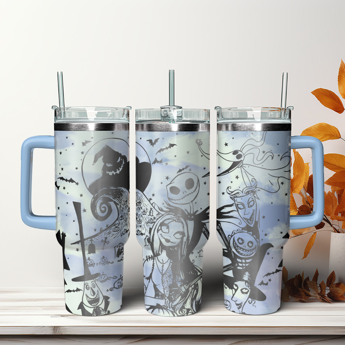 The Nightmare Before Coffee Tumbler 40 oz