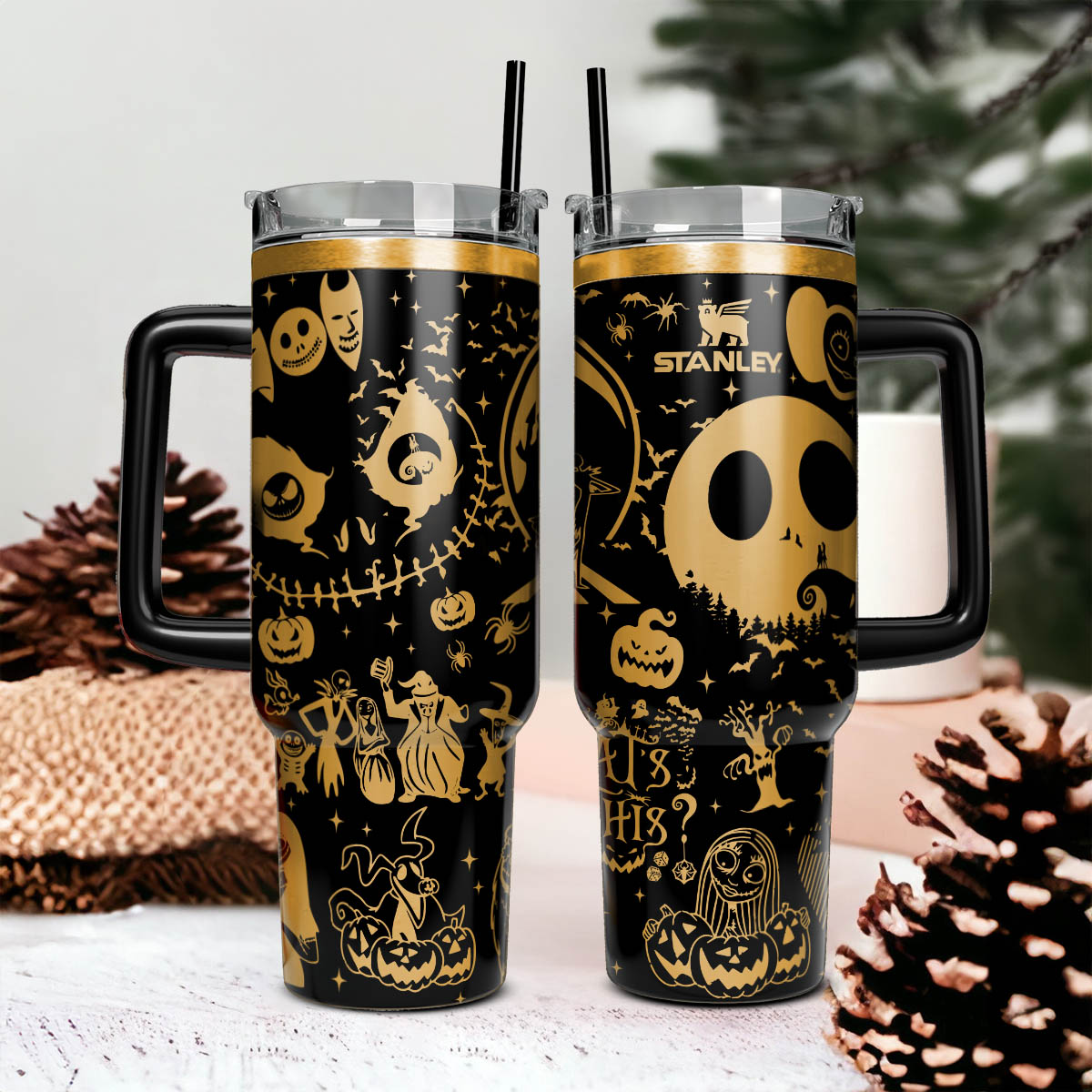 Custom Name The Nightmare Before Stanley 40 oz Tumbler